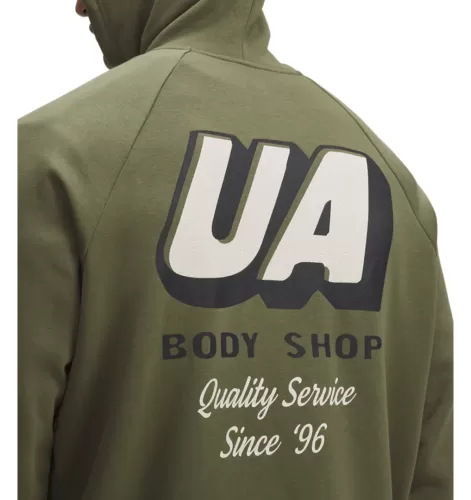 Under Armour Rival Fleece Hbr Logo Hd - marine od green