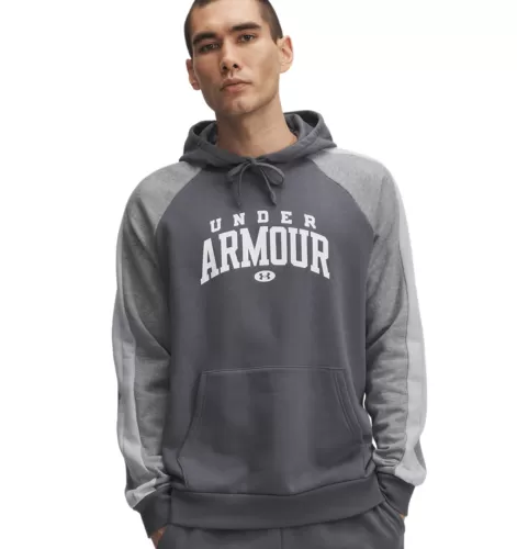 Under Armour Rival Flc Cb Hood - castlerock