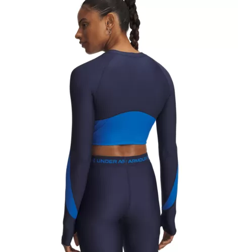 Under Armour Hg Rib 1/4 Zip - washed navy