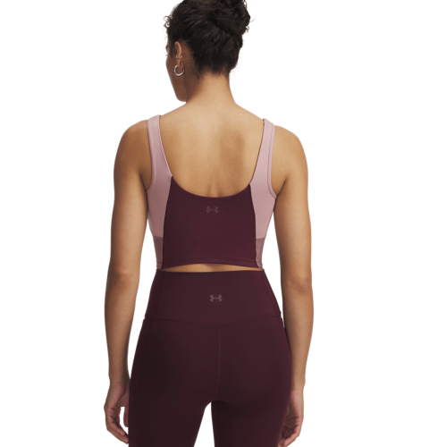 Preview: Under Armour Meridian Colorblock Tank - maroon mist