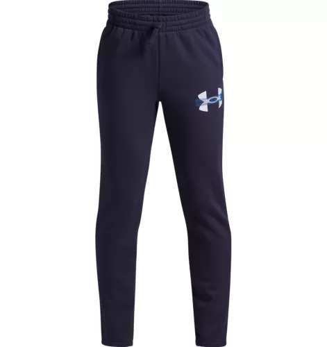Under Armour Rival Flc Cblck Grphc Jgr - washed navy