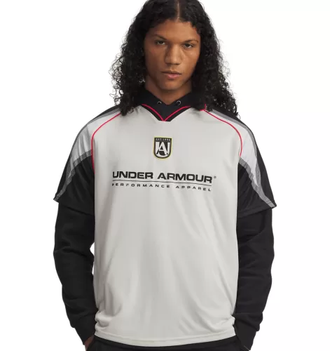 Under Armour M 96 Terrace Jersey Ss - summit white