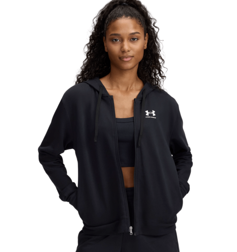 Preview: Under Armour Rival Terry Fz - black