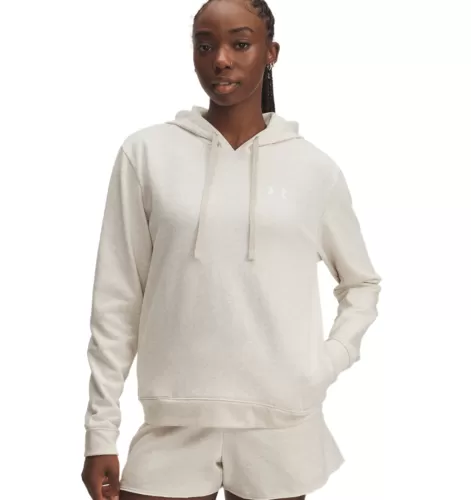 Under Armour Rival Terry Hoodie - oatmeal light heather