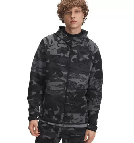 Under Armour Unstoppable Flc Camo Fz - black