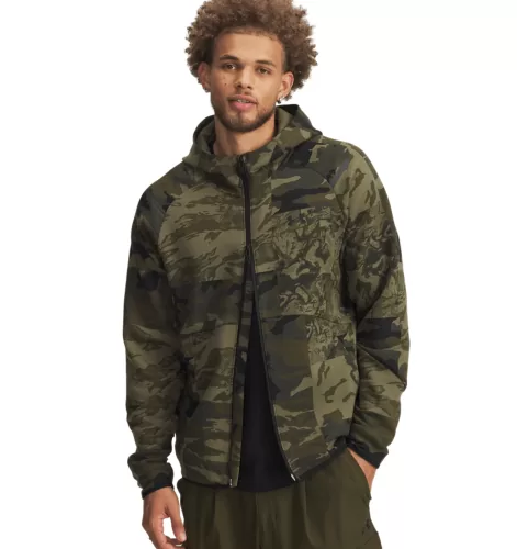 Under Armour Unstoppable Flc Camo Fz - marine od green