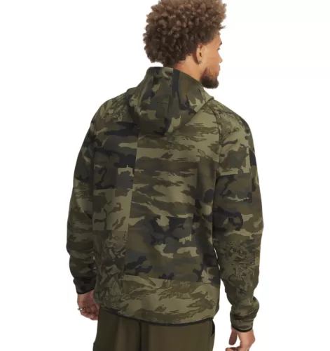 Under Armour Unstoppable Flc Camo Fz - marine od green
