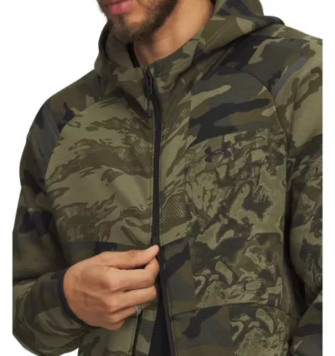 Under Armour Unstoppable Flc Camo Fz - marine od green