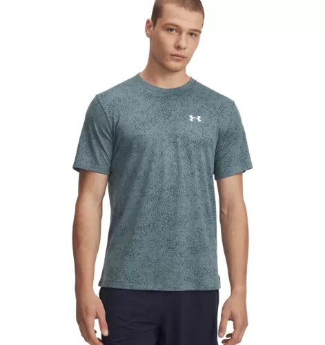 Under Armour Tech Tee Pixelate - jasper blue