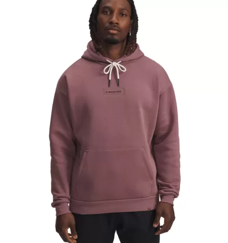 Under Armour Pjt Rock Icon Hdy - maroon mist