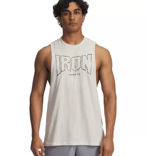 Under Armour Pjt Rck Payoff Tank - stone