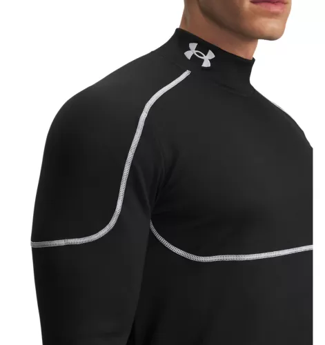 Under Armour Cold Weather Grid Ls Mock - black