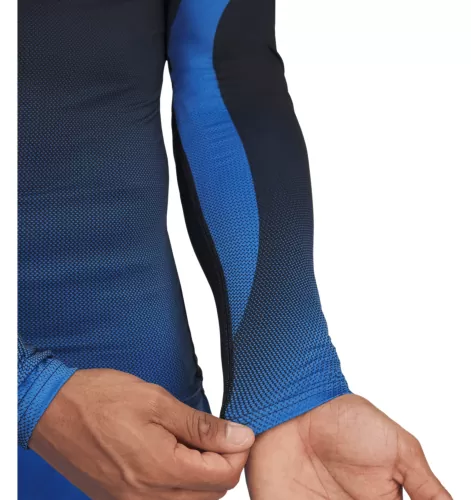 Under Armour Heatgear Sub Crew Ls - blue atlantis
