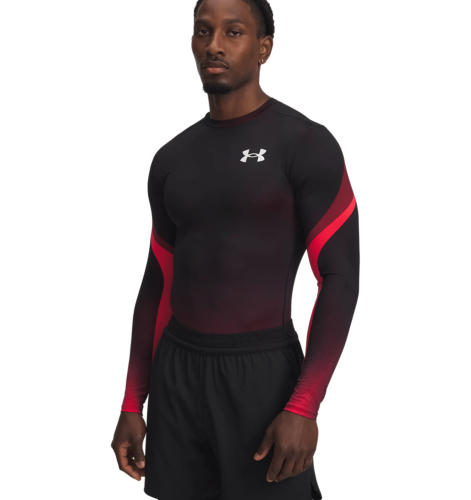 Preview: Under Armour Heatgear Sub Crew Ls - red