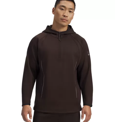 Under Armour Halo Cw 1/2 Zip - kona brown