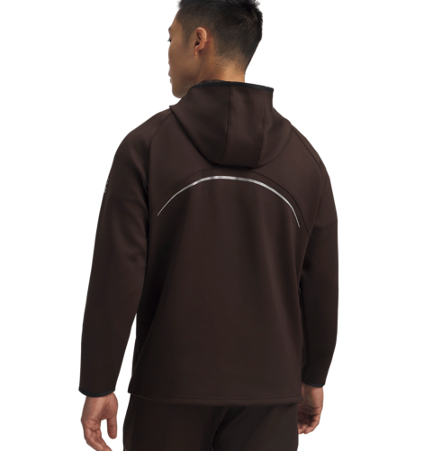 Preview: Under Armour Halo Cw 1/2 Zip - kona brown