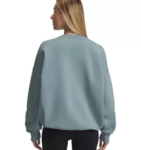 Under Armour Rival Flc Os Varsity Crew - serpentine