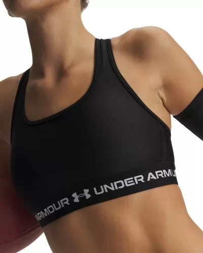 Under Armour Crossback Mid Bra - ultimate black