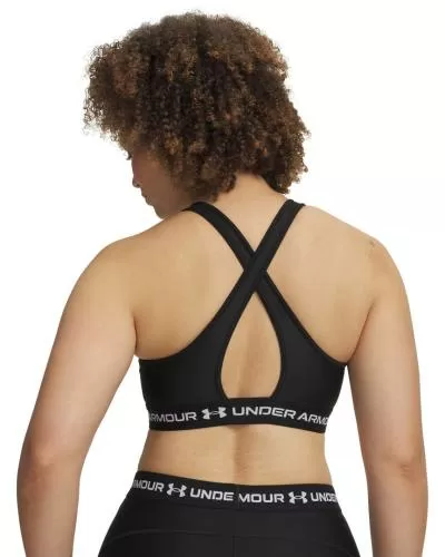 Under Armour Crossback Mid Bra - ultimate black