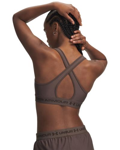Preview: Under Armour Crossback Mid Bra - peppercorn