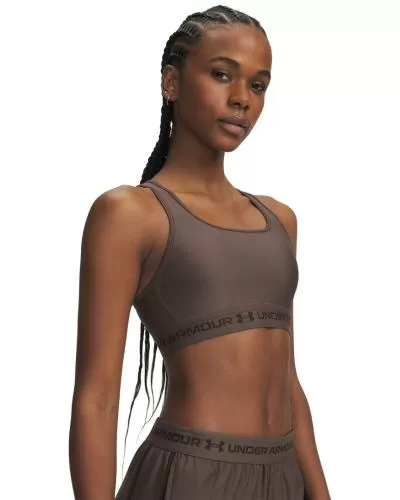 Under Armour Crossback Mid Bra - peppercorn