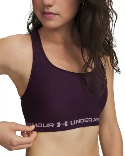 Under Armour Crossback Mid Bra - purple echo
