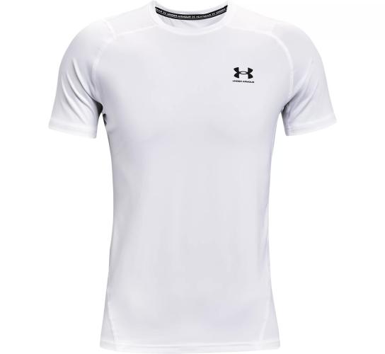 Preview: Under Armour Hg Armour Fitted Ss - white