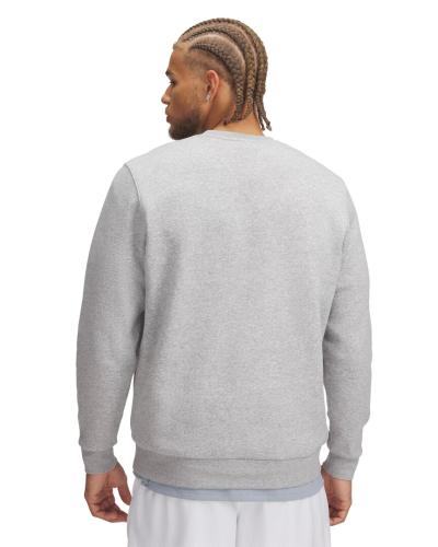 Preview: Under Armour Icon Fleece Crew - mod gray light heather