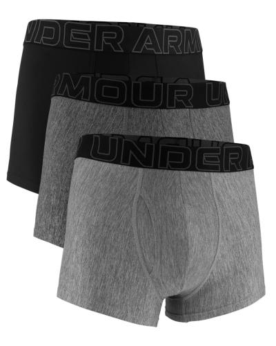 Preview: Under Armour Perf Tech Solid 3In 3Pk - steel