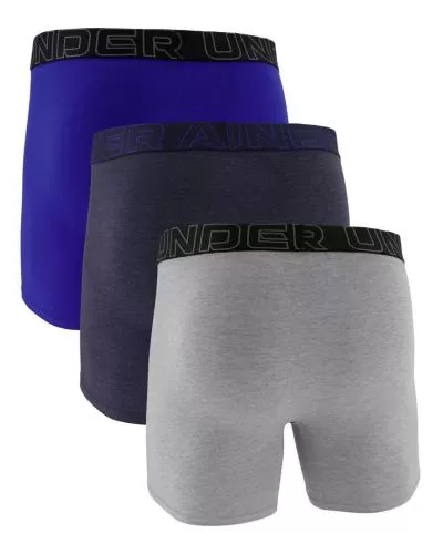 Under Armour Perf Cotton - Solid 6In 3Pk - midnight navy