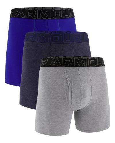 Preview: Under Armour Perf Cotton - Solid 6In 3Pk - midnight navy