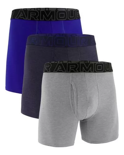 Under Armour Perf Cotton - Solid 6In 3Pk - midnight navy