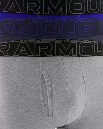 Under Armour Perf Cotton - Solid 6In 3Pk - midnight navy