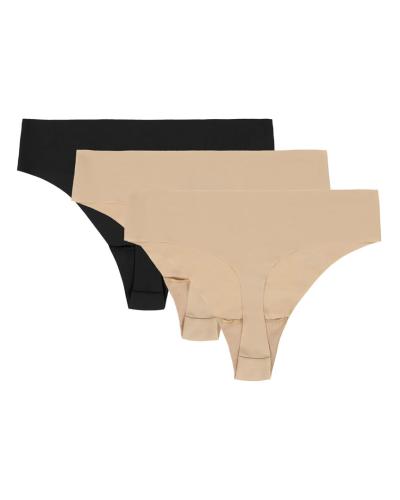 Preview: Under Armour Pure Str Ns Thong Solid 3Pk - hue