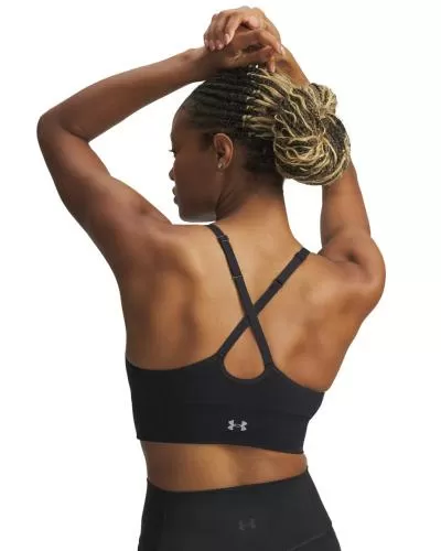 Under Armour Vanish Seamless Low Bra - black