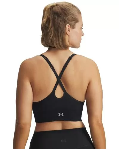 Under Armour Vanish Seamless Low Bra - black