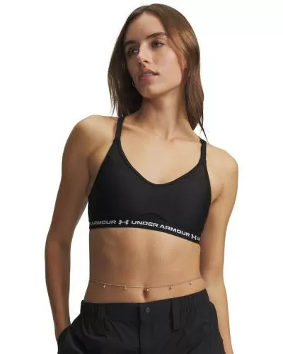 Under Armour Crossback Low Bra - ultimate black