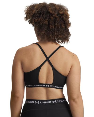 Preview: Under Armour Crossback Low Bra - ultimate black