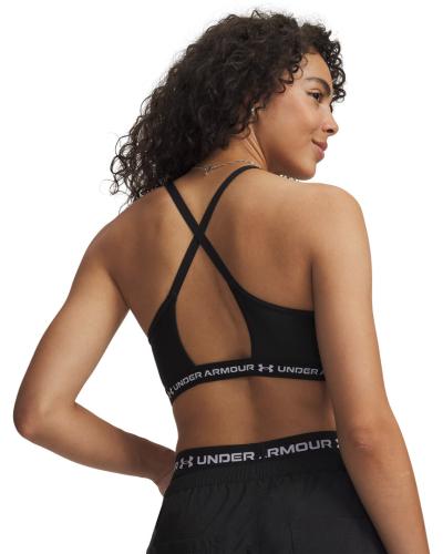 Preview: Under Armour Crossback Low Bra - ultimate black