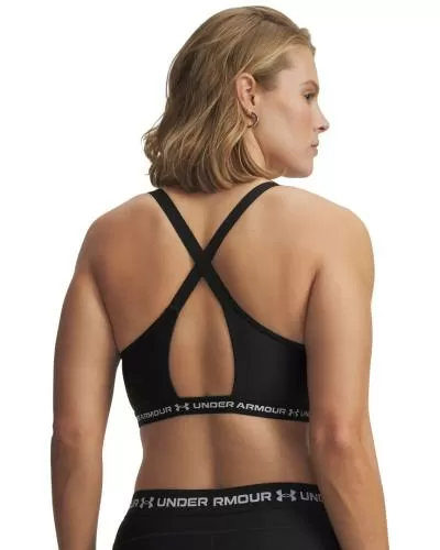 Under Armour Crossback Low Bra - ultimate black