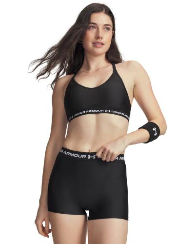 Preview: Under Armour Crossback Low Bra - ultimate black