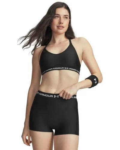 Under Armour Crossback Low Bra - ultimate black