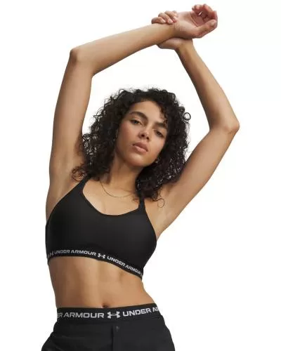 Under Armour Crossback Low Bra - ultimate black
