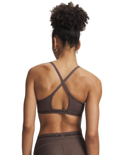 Preview: Under Armour Crossback Low Bra - peppercorn