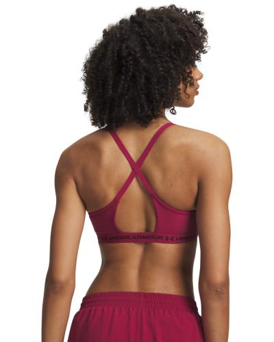 Preview: Under Armour Crossback Low Bra - claret