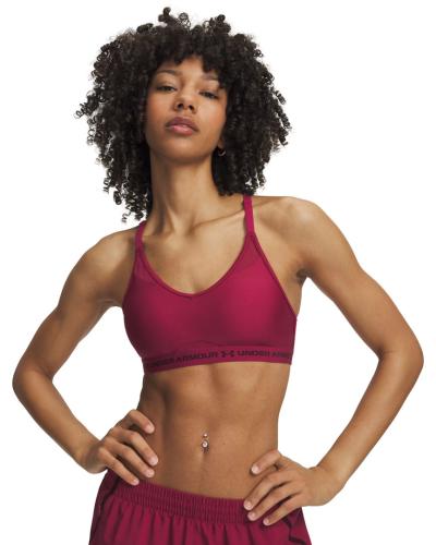 Preview: Under Armour Crossback Low Bra - claret