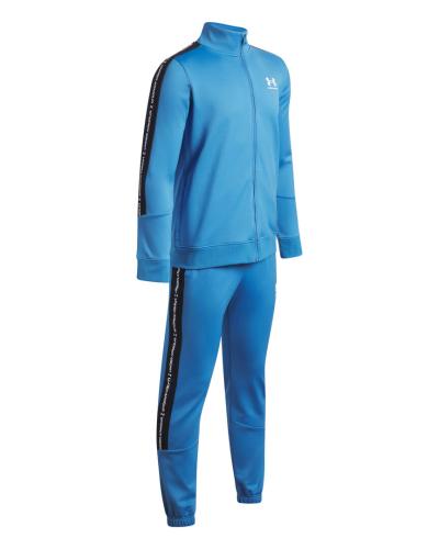 Preview: Under Armour B Icon Knit Tracksuit - aegean blue