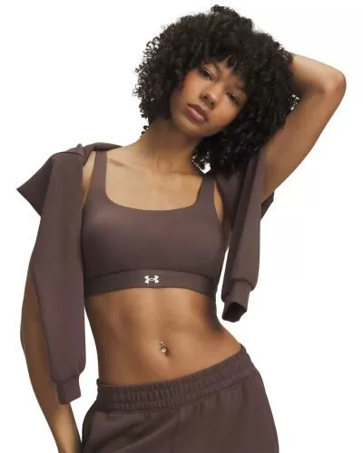 Under Armour Effortless High Bra - peppercorn