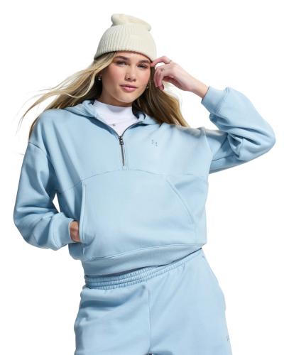 Preview: Under Armour Icon Fleece Hz Hoodie - blue fog