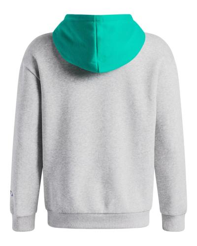 Preview: Under Armour B Rival Flc Graphics Hd - mod gray light heather